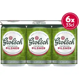 Albert Heijn Grolsch Premium pilsner bier 6-pack aanbieding