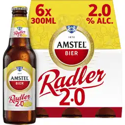Albert Heijn Amstel Radler citroen bier 6-pack aanbieding