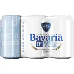 Albert Heijn Bavaria 0.0% Wit 6-pack aanbieding