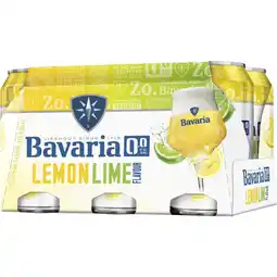 Albert Heijn Bavaria 0.0% Fruity lemon lime 6-pack aanbieding
