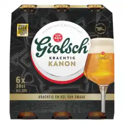 Albert Heijn Grolsch Krachtig kanon speciaalbier 6-pack aanbieding