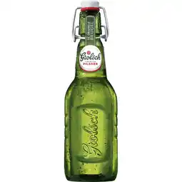 Albert Heijn Grolsch pils beugel uit krat fl aanbieding