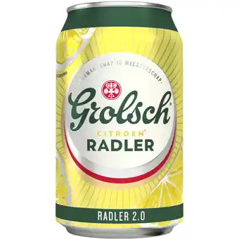 Albert Heijn Grolsch Radler citroen aanbieding