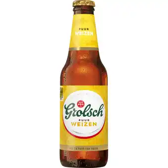 Albert Heijn Grolsch Puur weizen speciaalbier aanbieding