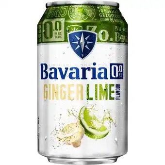 Albert Heijn Bavaria 0.0% Fruity ginger lime aanbieding