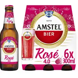 Albert Heijn Amstel Rosé bier aanbieding