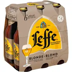 Albert Heijn Leffe Blond abdijbier 6-pack aanbieding