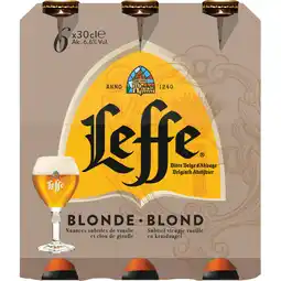 Albert Heijn Leffe Blond abdijbier 6-pack aanbieding