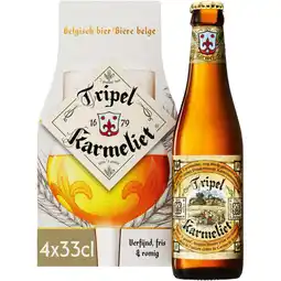 Albert Heijn Tripel Karmeliet Speciaalbier 4-pack aanbieding