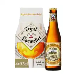 Albert Heijn Tripel Karmeliet Speciaalbier 4-pack aanbieding