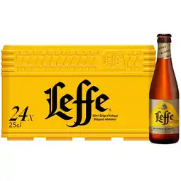 Albert Heijn Leffe Blond abdijbier krat aanbieding