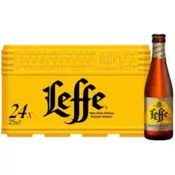 Albert Heijn Leffe Blond abdijbier krat aanbieding