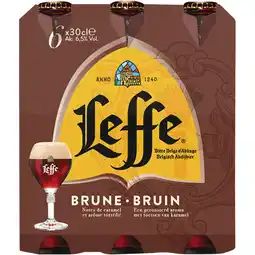 Albert Heijn Leffe Bruin abdijbier 6-pack aanbieding