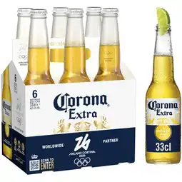 Albert Heijn Corona Extra bier 6-pack aanbieding