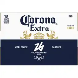 Albert Heijn Corona Extra bier 18-pack voordeelpack aanbieding