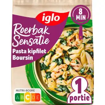 Albert Heijn Iglo Roerbak sensatie pasta kipfilet aanbieding