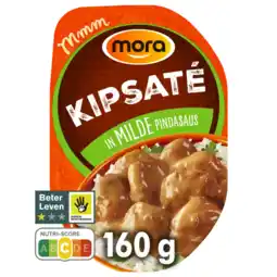 Albert Heijn Mora Kipsaté milde pindasaus aanbieding