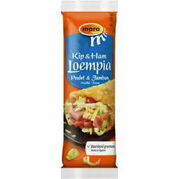 Albert Heijn Mora Loempia kip & ham aanbieding