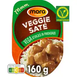 Albert Heijn Mora Veggie sate in pindasaus aanbieding