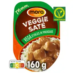Albert Heijn Mora Veggie sate in pindasaus aanbieding