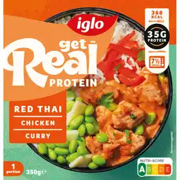 Albert Heijn Iglo Protein red Thai chicken curry aanbieding