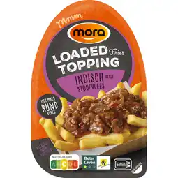 Albert Heijn Mora Loaded friet Indische stoof aanbieding