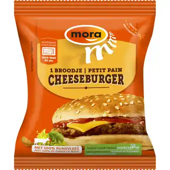 Albert Heijn Mora Broodje cheeseburger aanbieding