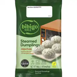 Albert Heijn Bibigo Steamed dumplings japchae aanbieding