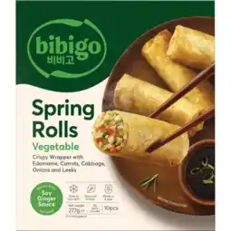 Albert Heijn Bibigo Spring roll vegetables aanbieding