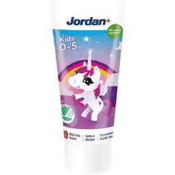 Albert Heijn Jordan Tandpasta Kids 0-5 jaar aanbieding