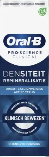 Albert Heijn Oral-B Density linical tandpasta aanbieding