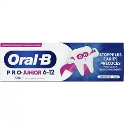 Albert Heijn Oral-B Pro junior tandpasta 6-12 jaar aanbieding