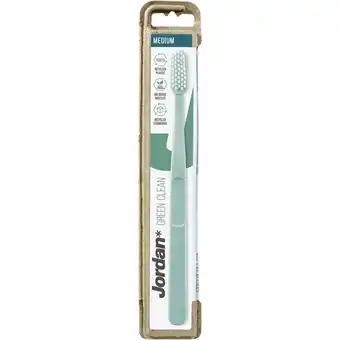 Albert Heijn Jordan Green clean medium tandenborstel aanbieding