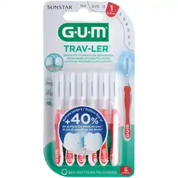 Albert Heijn GUM Trav-Ler rager 0,8 mm aanbieding