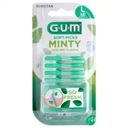 Albert Heijn GUM Soft-picks comfort flex cool mint L aanbieding