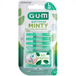 Albert Heijn GUM Soft-picks comfort flex cool mint L aanbieding