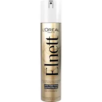 Albert Heijn Elnett Satin care haarspray extra sterk aanbieding