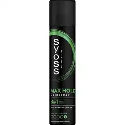 Albert Heijn Syoss Spray max hold aanbieding