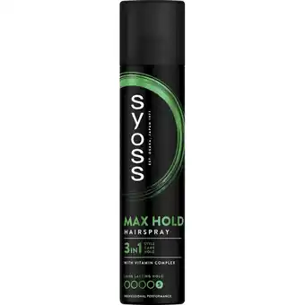 Albert Heijn Syoss Spray max hold aanbieding