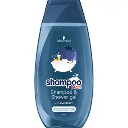 Albert Heijn Schwarzkopf Kids blauw shampoo aanbieding