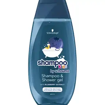 Albert Heijn Schwarzkopf Kids blauw shampoo aanbieding