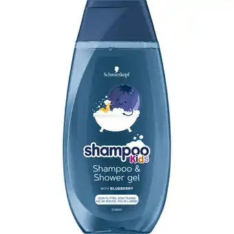 Albert Heijn Schwarzkopf Kids blauw shampoo aanbieding