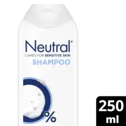 Albert Heijn Neutral Shampoo 0% normaal aanbieding