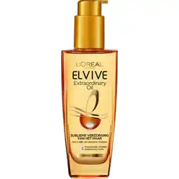 Albert Heijn L'Oréal Paris Elvive Extraordinary oil haarolie aanbieding