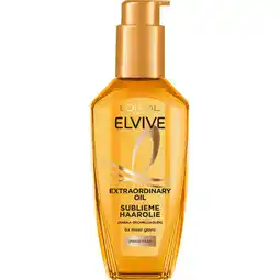 Albert Heijn L'Oréal Paris Elvive Extraordinary oil haarolie aanbieding