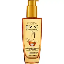 Albert Heijn L'Oréal Paris Elvive Extraordinary oil haarolie aanbieding