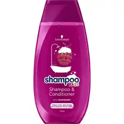 Albert Heijn Schwarzkopf Kids roze shampoo aanbieding