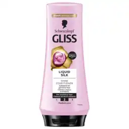 Albert Heijn Gliss Conditioner liquid silk aanbieding
