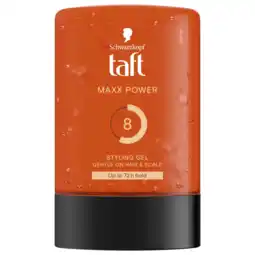 Albert Heijn Taft Maxx power gel 8 aanbieding