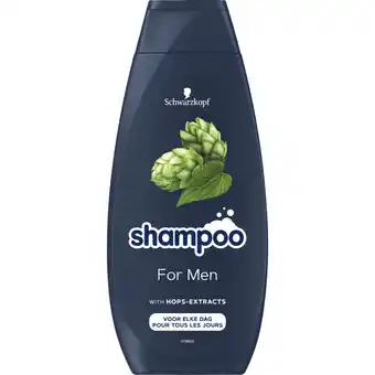 Albert Heijn Schwarzkopf Shampoo for men voor elke dag aanbieding
